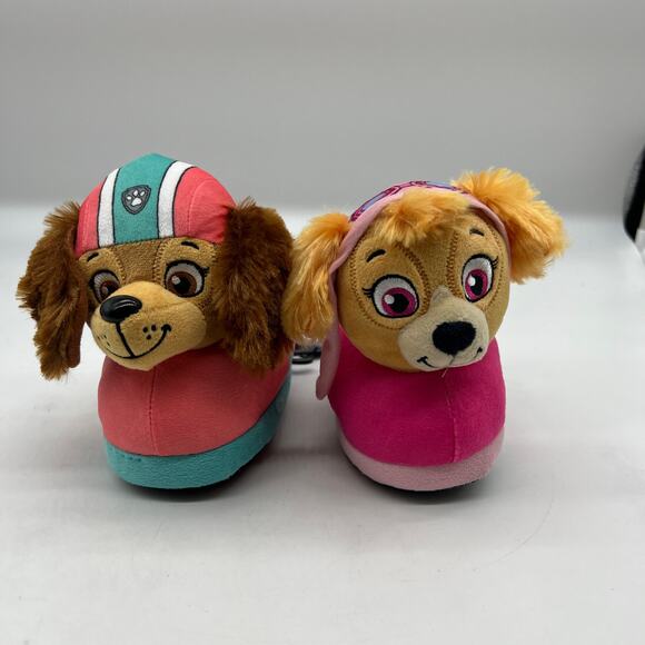 Paw Patrol Toddler Girl Slippers Size 7-8 - Picture 2 of 12